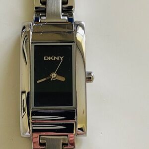 DKNY silver -tone watch